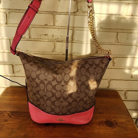 Euc Coach Paxton Duffle Large Signature Shoulder Bag - Picture 4 of 15